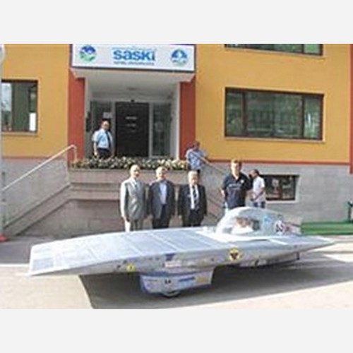SASKİ, Türkiye’nin En Hızlı Güneş Arabasına Sponsor Oldu