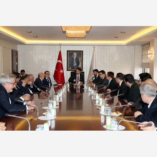 Enerji Bakanı Berat Albayrak ELDER yöneticilerini kabul etti